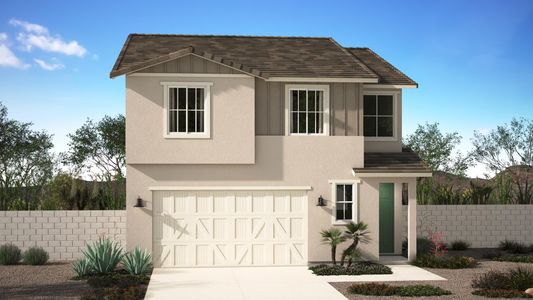 Farmhouse Elevation | Lumia | Mandarin at Citrus Park | New Homes in Goodyear, AZ | Landsea Homes
