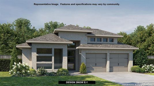 New construction Single-Family house 1820 Durham Park, Bulverde, TX 78163 Design 2663W- photo 0 0