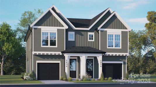 New construction Townhouse house 2434 Finchley Drive, Charlotte, NC 28215 - photo 0