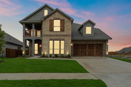 New construction Single-Family house 284 Resting Place Road, Waxahachie, TX 75165 Magnolia II- photo 3 3