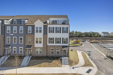 New construction Townhouse house 506 Village Branch Lane, Unit Lot 47, Wake Forest, NC 27587 - photo 0