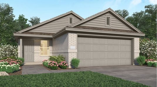New construction Single-Family house Camellia II, 23 Katy Hockley Road, Hockley, TX 77447 - photo