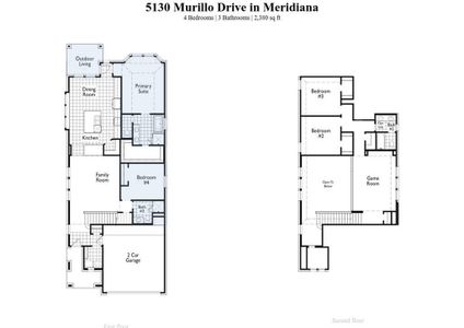 New construction Single-Family house 5130 Murillo Drive, Manvel, TX 77578 Everleigh Plan- photo 1 1