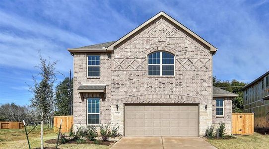 New construction Single-Family house 1621 Edgeway Drive, Aubrey, TX 76227 Livingston W- photo 4 4