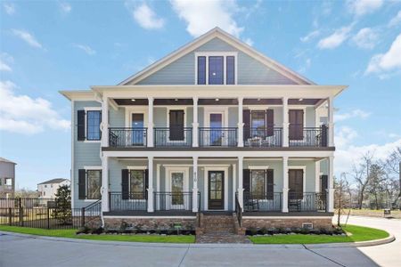 New construction Single-Family house 410 Forest Reserve Place, Houston, TX 77079 Savannah - photo 0