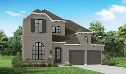 New construction Single-Family house 555 Great Lawn Bend, Liberty Hill, TX 78642 568 Plan- photo 0