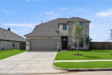 New construction Single-Family house 1432 Fox Glen Trail, Crowley, TX 76036 Concept 2492- photo 0