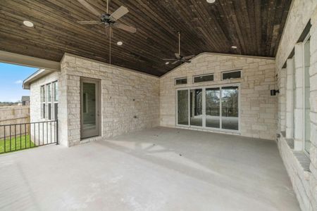 New construction Single-Family house 712 Great Lawn Bend, Liberty Hill, TX 78642 Chesapeake- photo 21 21