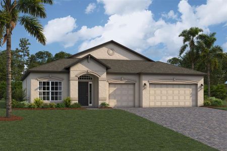 New construction Single-Family house 33258 Sycamore Leaf Drive, Wesley Chapel, FL 33545 - photo 0
