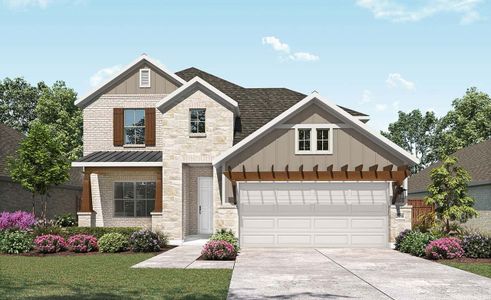 New construction Single-Family house Premier Series - Hickory, 7001 Buffalo Cross Trail, Fort Worth, TX 76120 - photo