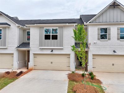 New construction Townhouse house 5550 Rock Place Court, Norcross, GA 30093 Queensland- photo 0
