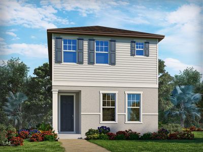 New construction Single-Family house 4585 Cross Prairie Parkway, Saint Cloud, FL 34772 Ellison- photo 0 0