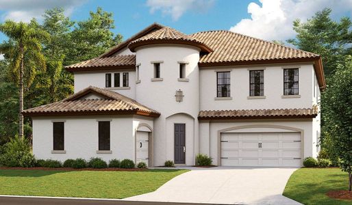 New construction Single-Family house Madeira III, 10858 Rustic Timber Loop, San Antonio, FL 33576 - photo