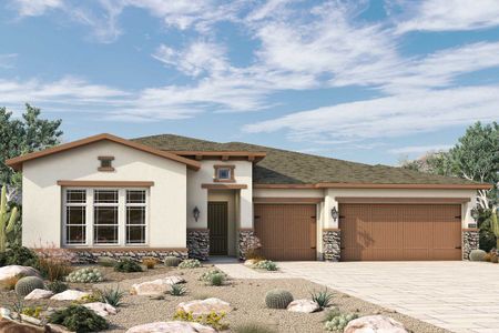 New construction Single-Family house The Cedarcrest, 11807 West Luxton Lane, Avondale, AZ 85323 - photo