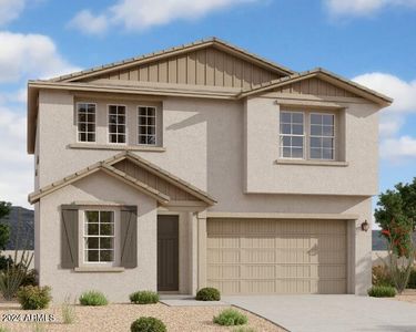 New construction Single-Family house 9455 E Sector Drive, Mesa, AZ 85212 Hibiscus Homeplan- photo 0