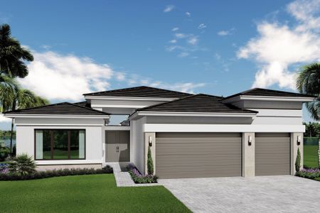 New construction Single-Family house 20433 River Run Lane, Boca Raton, FL 33434 Santo Grand- photo 1 1