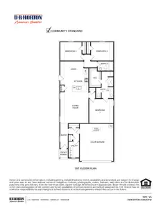 New construction Single-Family house 4730 Merganser Bluff, Crandall, TX 75114 1519 Vancouver- photo 1 1