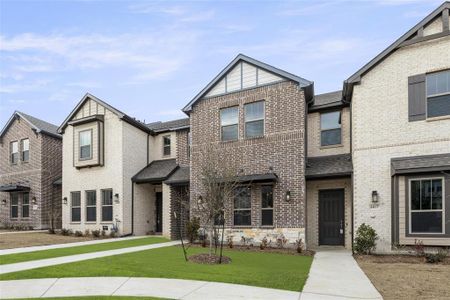 New construction Townhouse house 6013 Baritone Court, Sachse, TX 75048 Columbia Homeplan- photo 29 29