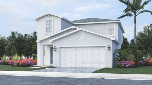 New construction Single-Family house 11177 Nw Fernbrook Dr, Port Saint Lucie, FL 34987 Columbia- photo 0