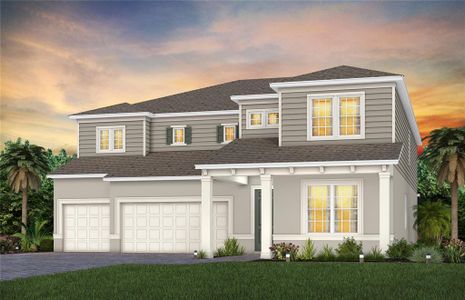 New construction Single-Family house 4455 Sunset Preserve Boulevard, Orlando, FL 32820 - photo 0