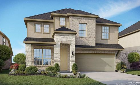 New construction Single-Family house 1645 Couser Avenue, New Braunfels, TX 78132 Enclave Series - Capri- photo 0 0