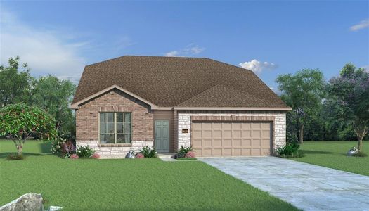 New construction Single-Family house 2040 Terra Rose Drive, Katy, TX 77493 Walnut II T- photo 0 0