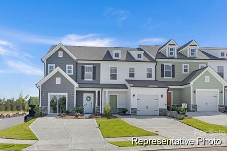 New construction Townhouse house 11143 Pagebrook Lane, Unit 17-A, Charlotte, NC 28214 The Longfield TH- photo 0