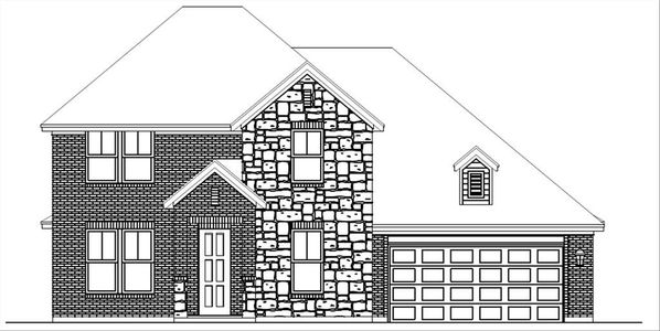 New construction Single-Family house 1421 Red Clover Avenue, Van Alstyne, TX 75495 Kensington E- photo 0
