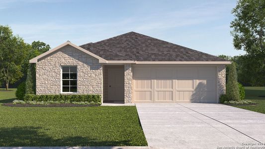 New construction Single-Family house 4915 Gully Way, San Antonio, TX 78266 The Gaven- photo 0