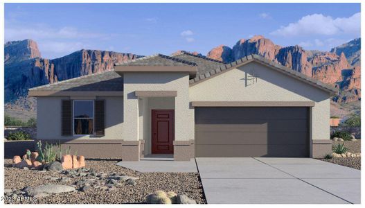 New construction Single-Family house 10424 S Desert View Drive, Apache Junction, AZ 85120 - photo 0