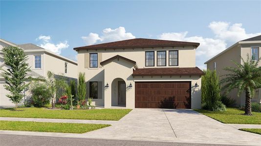 New construction Single-Family house 12215 Stirrup Drive, Dade City, FL 33525 La Jolla- photo 0