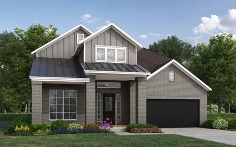 New construction Single-Family house Bluebonnet 3400, 15616 Sunny Day Drive, Conroe, TX 77302 - photo