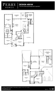 New construction Single-Family house 2818 Midlake Drive, Midlothian, TX 76065 Design 4891W- photo 3 3