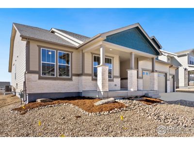 New construction Single-Family house 4451 Big Horn Pkwy, Johnstown, CO 80534 Redwood- photo 1 1