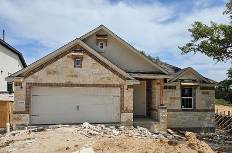 New construction Single-Family house 1705 Garrett Oaks Lane, Georgetown, TX 78633 San Saba F- photo 0