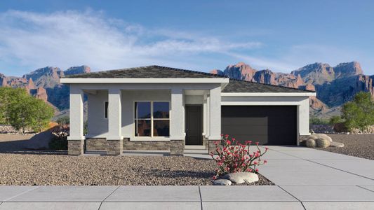 New construction Single-Family house Fargo, 25202 North 159th Drive, Surprise, AZ 85387 - photo