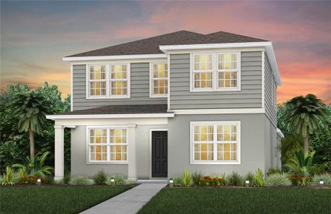 New construction Single-Family house 4086 Lush View Drive, Apopka, FL 32712 Schooner- photo 0