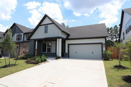 New construction Single-Family house 319 Pilazzo Street, Montgomery, TX 77316 The Danbridge- photo 1 1