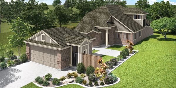 New construction Single-Family house The Campania, 8169 Daisy Cutter Crossing, Georgetown, TX 78626 - photo