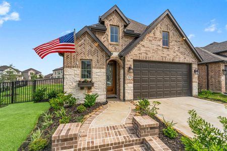 New construction Single-Family house 18438 Mesquite Flats Trail, Cypress, TX 77433 - photo 2 2