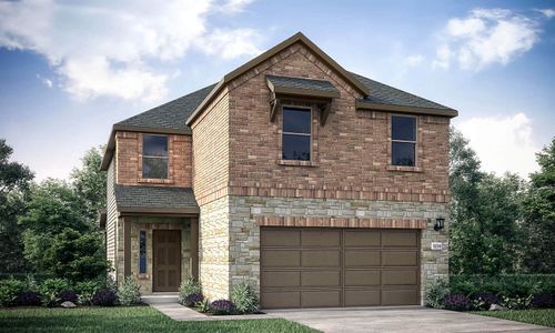 New construction Single-Family house 1711 Winding Talley Street, Pflugerville, TX 78660 Cantata- photo 0