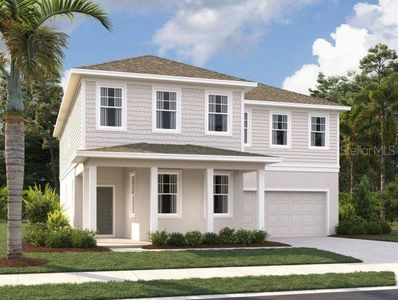 New construction Single-Family house 5698 Brosnan Road, Saint Cloud, FL 34771 Moseley Homeplan- photo 0 0
