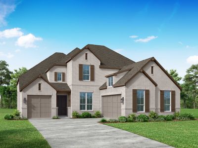 New construction Single-Family house 228 Plan, 7315 Prairie Lakeshore Lane, Katy, TX 77493 - photo