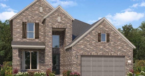 New construction Single-Family house 22103 Shrimp Plant Lane, Cypress, TX 77433 Memorial- photo 0