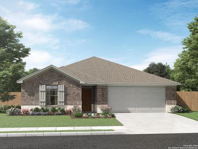 New construction Single-Family house 17023 Eaton Terrace, San Antonio, TX 78247 The Preston (C403)- photo 2 2