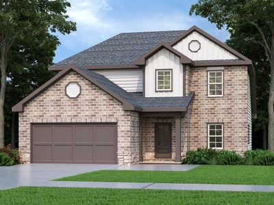 New construction Single-Family house 6159 Hazel Lake Drive, Conroe, TX 77303 Magnolia- photo
