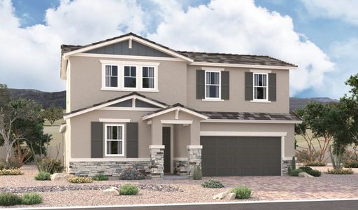 New construction Single-Family house 5018 W Top Hand Trail, Laveen, AZ 85339 Elderberry- photo 0 0