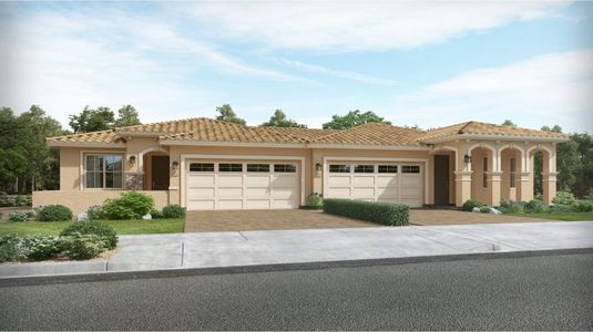 New construction Single-Family house Sunrise Plan 3559, 17269 W Via Lindo Court, Surprise, AZ 85387 - photo