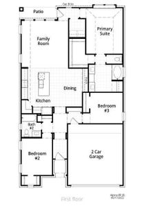 New construction Single-Family house 2826 Purpletop Pt, New Braunfels, TX 78130 Alpina Plan- photo 1 1