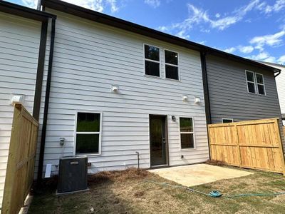 New construction Townhouse house 742 Vallin Street, Cumming, GA 30041 Marigold Homeplan- photo 98 98